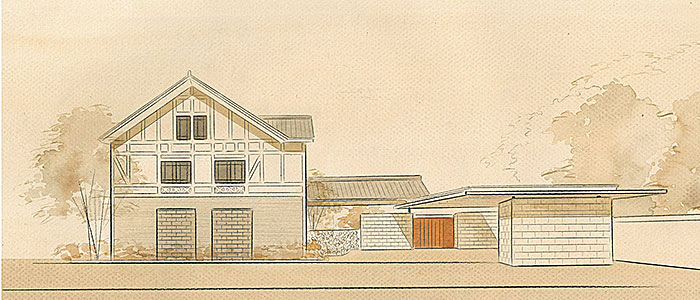 別府上人ヶ浜温泉の旅館エントランス